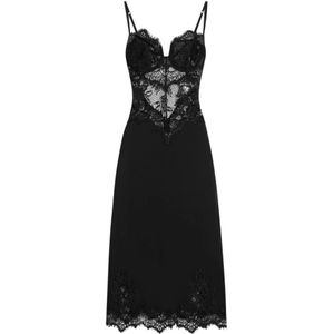 Dolce & Gabbana, Dames, Jurken, Zwart, Maat: XS