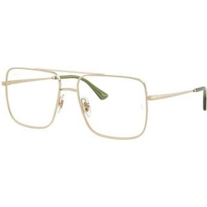 Ray-Ban - RX3758V ARI - Optische Monturen - Goud - Vierkant Metalen Frame