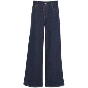 Dsquared2, Dames, Jeans, Blauw, Maat: XS Katoen,