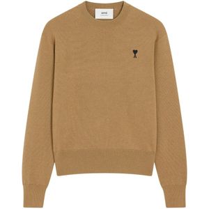 Ami Paris, Dames, Truien, Bruin, Maat: 2XS Wol,