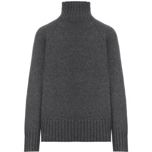 Max Mara, Dames, Truien, Grijs, Maat: XS Wol,