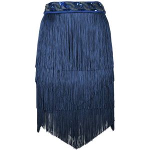 Elisabetta Franchi, Dames, Rokken, Blauw, Maat: S Poliester,