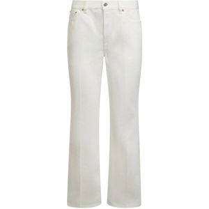 Gucci, Dames, Jeans, Wit, Maat: W25 Katoen,
