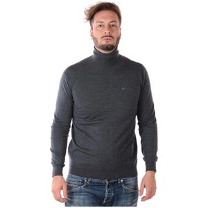 Emporio Armani, Heren, Truien, Grijs, Maat: L