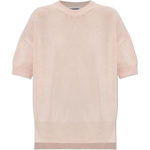 Jil Sander, Dames, Truien, Roze, Maat: S Kasjmier,
