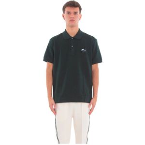 Lacoste, Heren, Tops, Groen, Maat: XL Katoen,