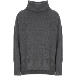 Vanisé, Dames, Truien, Grijs, Maat: XS Kasjmier,