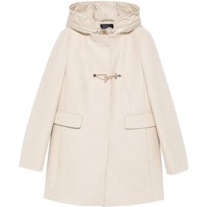 Fay, Dames, Jassen, Beige, Maat: M Nylon,