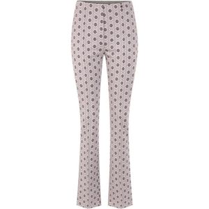 Marc Cain - Broek - Mauve - Slimfit - Gevoerde Zoom