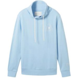 Tom Tailor, Heren, Sweatshirts & Hoodies, Blauw, Maat: L