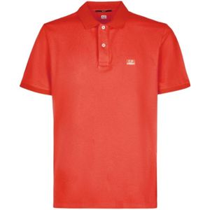 C.p. Company, Heren, Tops, Rood, Maat: L Piqué,
