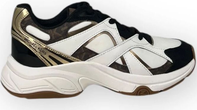 Michael Kors - Leo Trainer - Sneaker - Wit - Leer