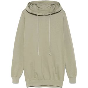 Rick Owens, Heren, Sweatshirts & Hoodies, Groen, Maat: S Katoen,