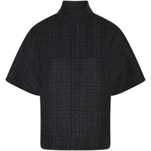 Bruuns Bazaar, Dames, Jassen, Zwart, Maat: XS Wol,