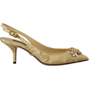 Dolce & Gabbana, Dames, Schoenen, Geel, Maat: 36 EU