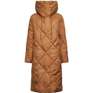 Silvian Heach, Dames, Mantels, Bruin, Maat: 2XS Poliester,