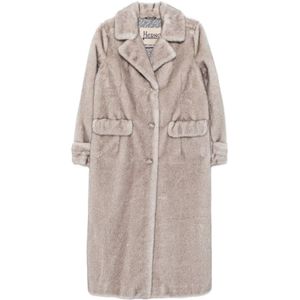 Herno, Dames, Mantels, Grijs, Maat: M