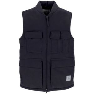 Carhartt Wip, Heren, Jassen, Zwart, Maat: XL Fleece,