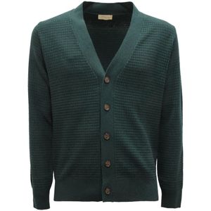 Brooksfield, Heren, Truien, Groen, Maat: S Wol,