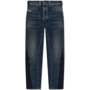 Diesel, Heren, Jeans, Blauw, Maat: W29 L32 Katoen,