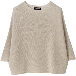 Fabiana Filippi, Dames, Truien, Beige, Maat: M Wol,