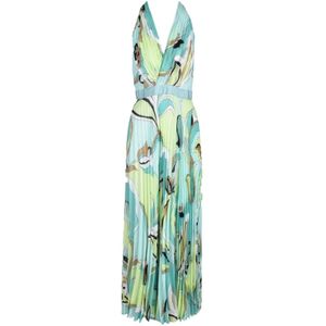 Pinko, Dames, Jurken, Veelkleurig, Maat: XS Poliester,