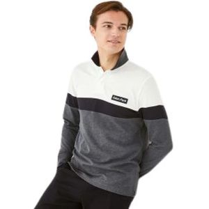 Eden Park, Heren, Tops, Grijs, Maat: 3XL