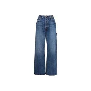 Chloé Vintage High-Waisted Denim Jeans , Blue , Dames , Maat: W29