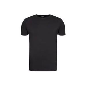 Dsquared2 Zwarte T-shirts en Polos , Black , Heren , Maat: M