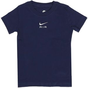 Nike, Heren, Tops, Blauw, Maat: XS