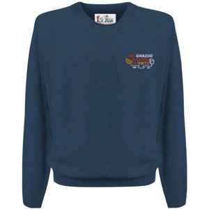 MC2 Saint Barth, Heren, Truien, Blauw, Maat: L Katoen,