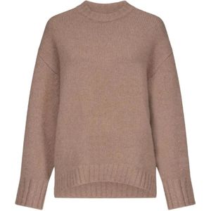 Loulou Studio, Dames, Truien, Bruin, Maat: S Kasjmier,