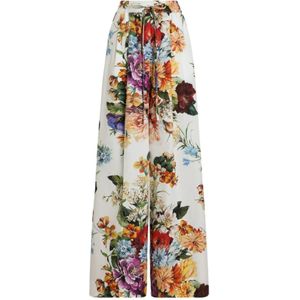 Dolce & Gabbana, Dames, Broeken, Veelkleurig, Maat: M Katoen,