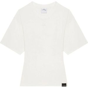 Courrèges, Dames, Tops, Wit, Maat: S