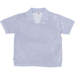 Obey - T-shirt - Gebreide Stof - Katoen - Geborduurd Logo