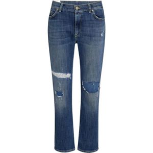 Dondup, Dames, Jeans, Blauw, Maat: W25
