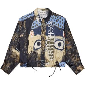 Munthe, Dames, Blouses & Shirts, Veelkleurig, Maat: L