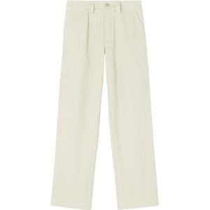 Marsell, Dames, Broeken, Wit, Maat: M Katoen,