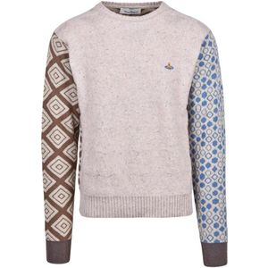 Vivienne Westwood, Heren, Truien, Veelkleurig, Maat: M Linnen,