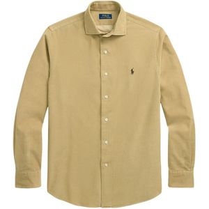 Ralph Lauren, Heren, Overhemden, Beige, Maat: 2XL