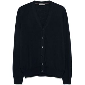 Corneliani, Heren, Truien, Blauw, Maat: M Wol,