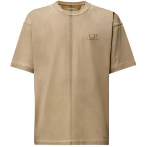 C.p. Company, Heren, Tops, Beige, Maat: L