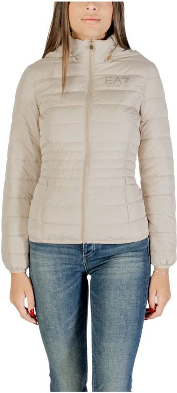 EA7 Emporio Armani - Giubbotto - Tussenjas - Ecru - Gewatteerd