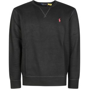 Polo Ralph Lauren, Heren, Sweatshirts & Hoodies, Zwart, Maat: L