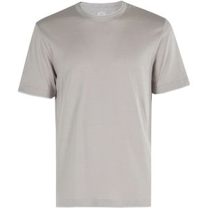 Eleventy, Heren, Tops, Grijs, Maat: XL Katoen,