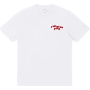 Edwin, Heren, Tops, Wit, Maat: XS Katoen,