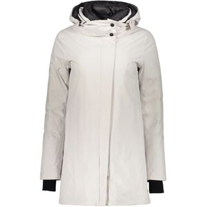 Herno, Dames, Mantels, Beige, Maat: S Polyamide,