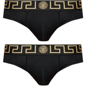 Versace, Heren, Ondergoed, Zwart, Maat: 2XL Katoen,