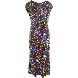 Msgm, Dames, Jurken, Veelkleurig, Maat: XS Katoen,