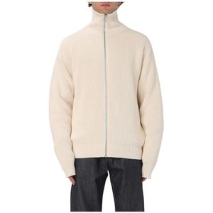 Jil Sander, Heren, Truien, Beige, Maat: L